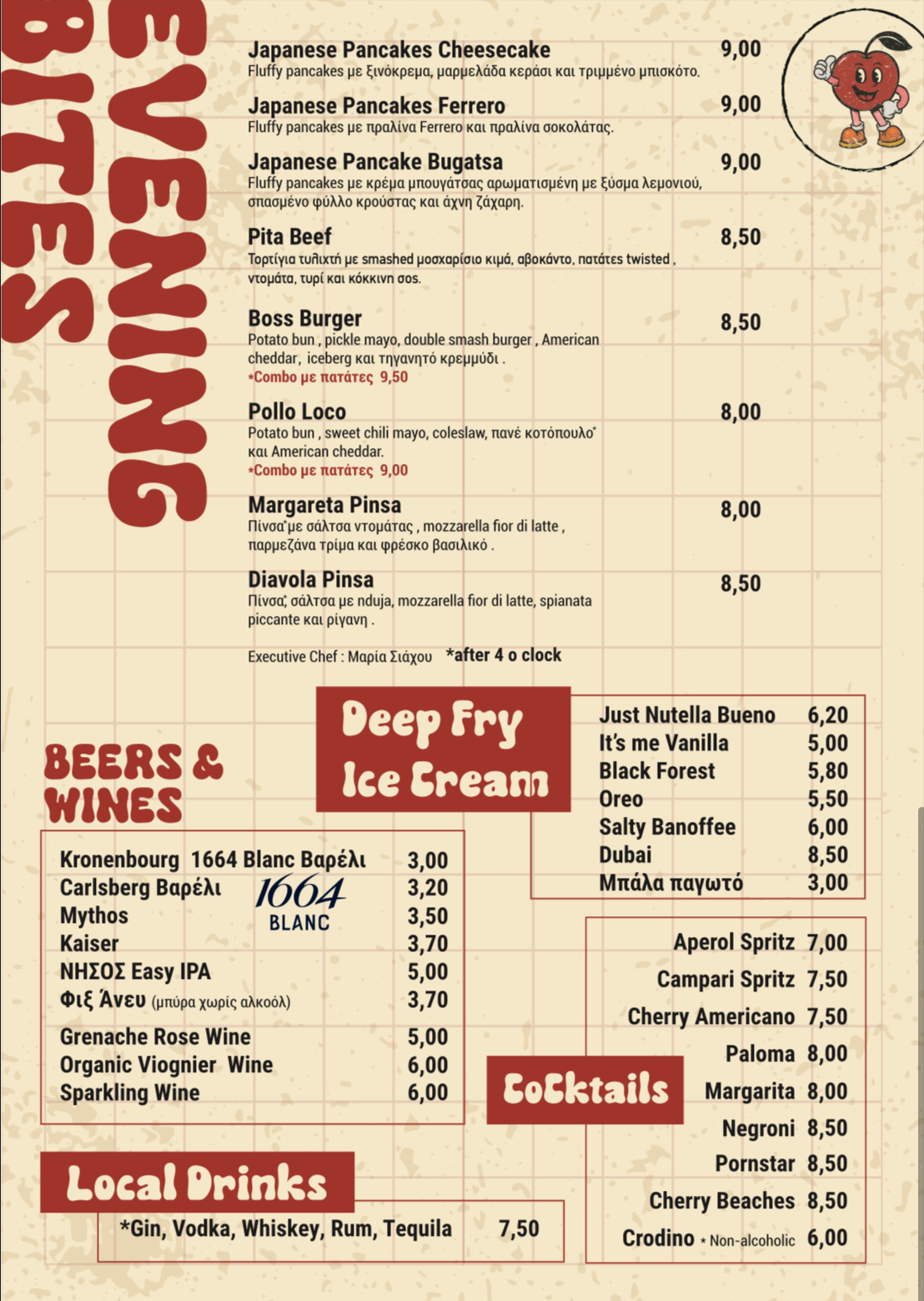 Cherry Me Up - Big Bites & Drinks